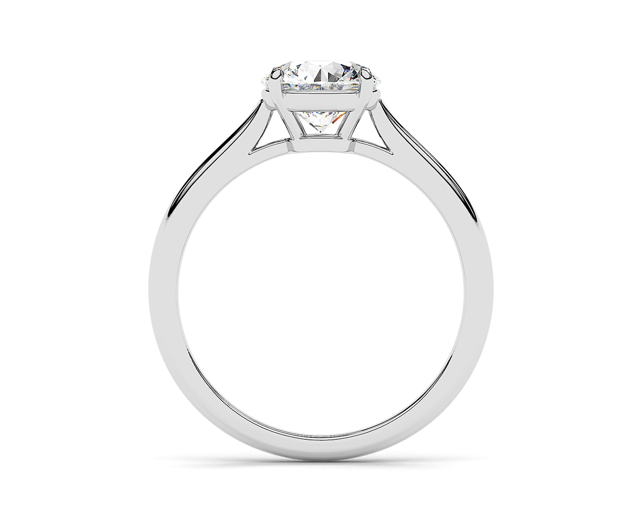 The Chloe Four Prong Solitaire
