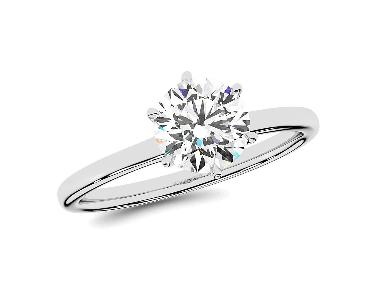 The Gabriella Six Prong Solitaire