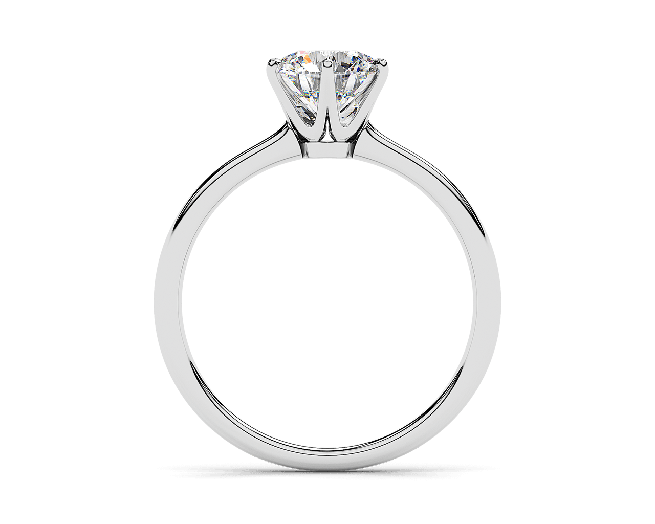 The Gabriella Six Prong Solitaire