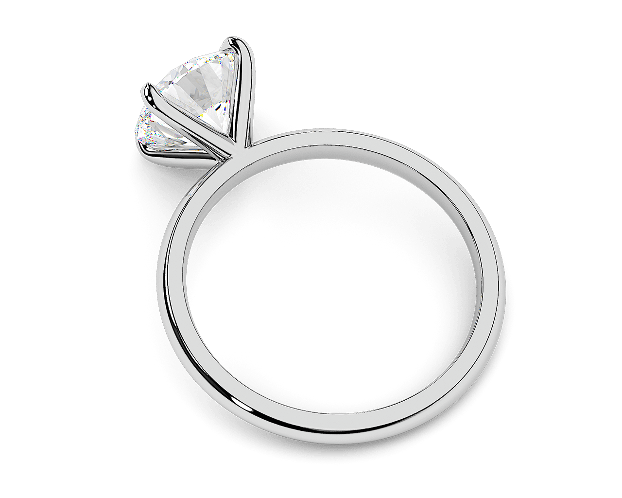 The Yvonne Knife Edge Solitaire
